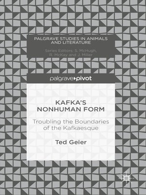 Palgrave Studies in Animals and Literature(Series